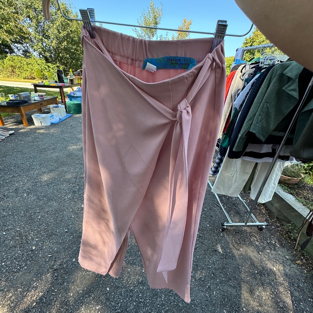 Halara wrap front pants